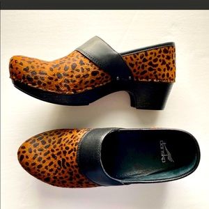 Dansko | Prima Cheetah Animal Print Clog Slip On